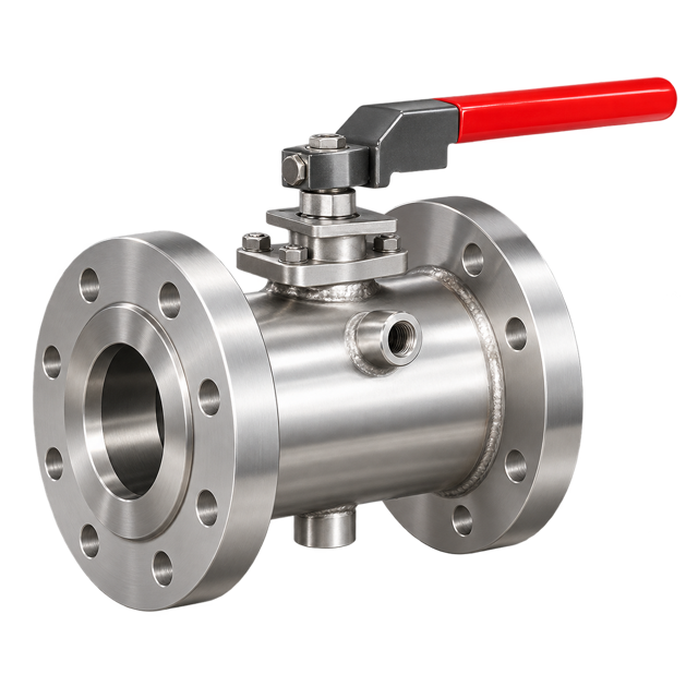 One Piece Jacketed Ball Valves