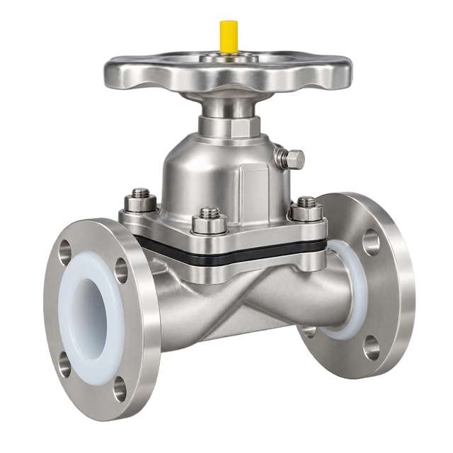 PFA Lined Diaphragm Valves — view 1