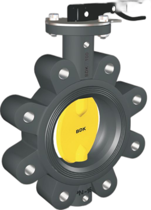 Large Diameter Flanged Butterfly Valves